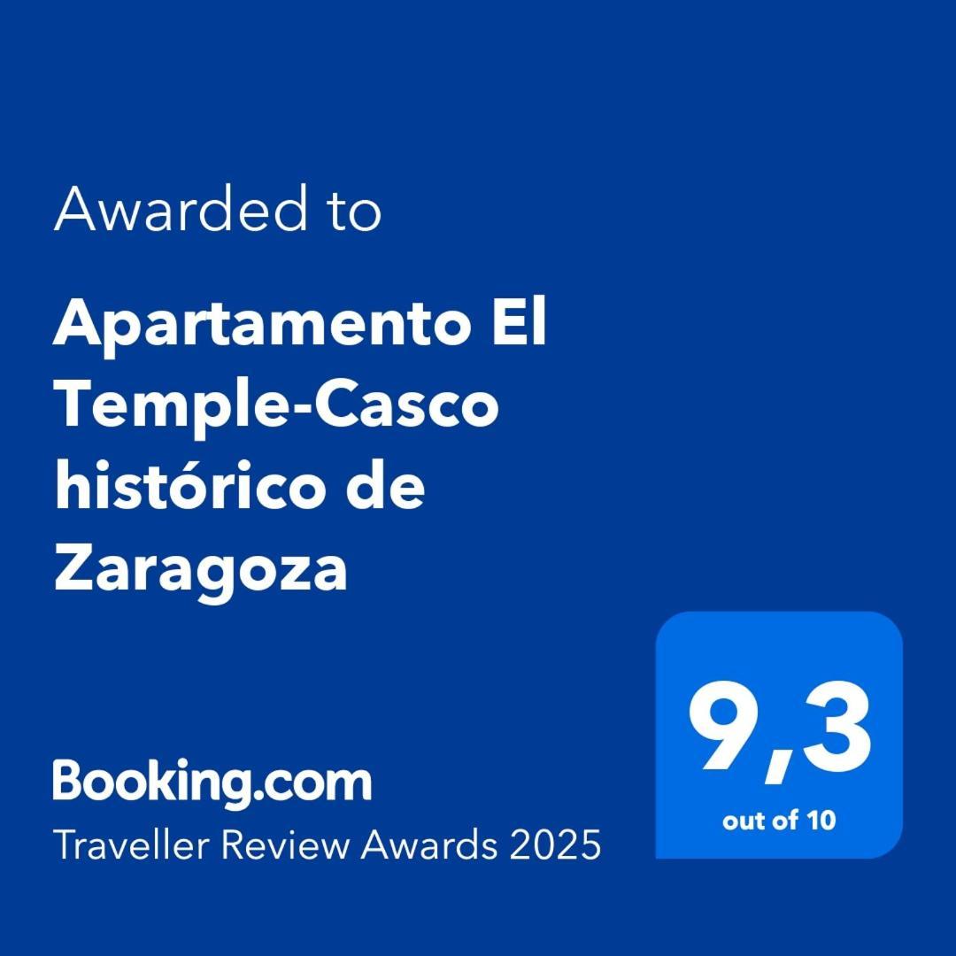 Apartamento El Temple-Casco Historico De 萨拉戈萨 外观 照片
